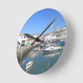 Horloge Ronde Mevagissey Wall Clock (Angle)
