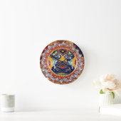 Horloge Ronde Mexican Talavera (Maison)