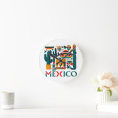 HORLOGE RONDE MEXIQUE (Maison)