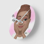 Horloge Ronde Mia fille (Angle)