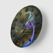 Horloge Ronde Microraptor (Angle)