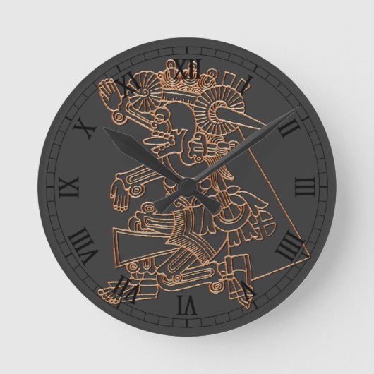 Horloge Ronde Mictlantecuhtli (Recto)