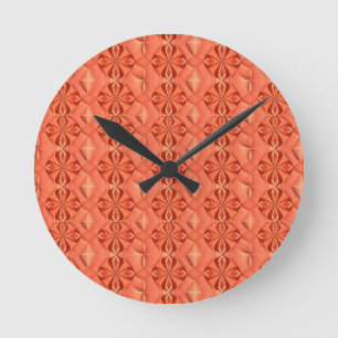 Horloge Ronde Mid Century Moderne MCM Atomique Vintage des année