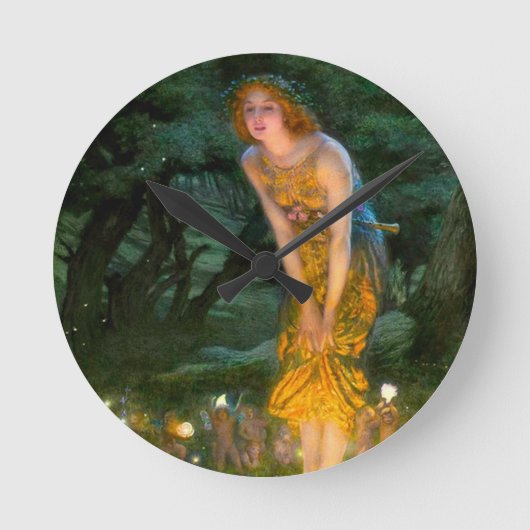 Horloge Ronde Midété Eve Edward Robert Hughes (Recto)