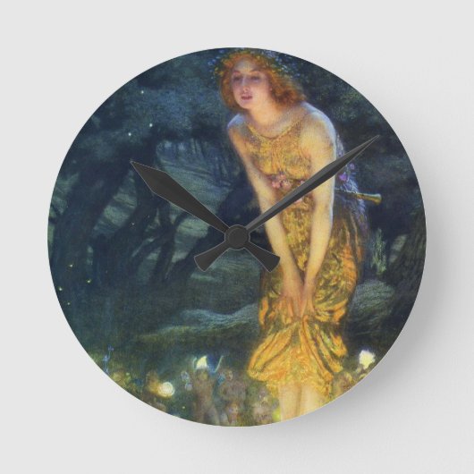 Horloge Ronde Midsummer Eve Fairy (Recto)