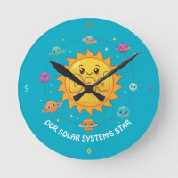 Mignon Système Solaire Papa Étoile Espace Dessin A