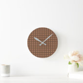 Horloge Ronde Milk chocolat (Maison)