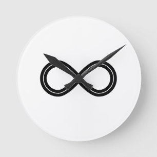 Horloge Ronde Minimalisme infini intemporel
