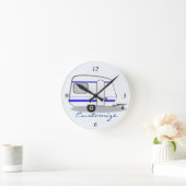 Horloge Ronde minuscule caravane gypsy Thunder_Cove (Maison)