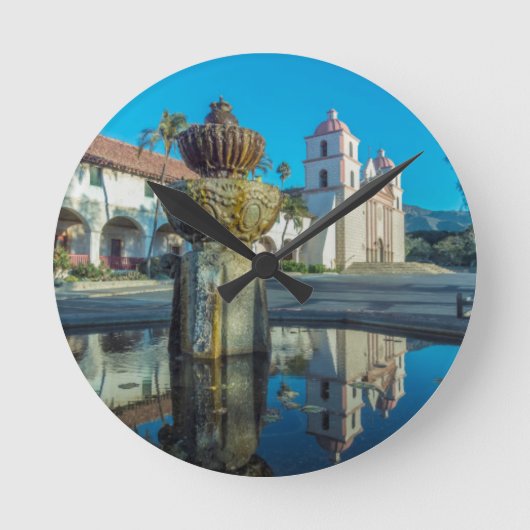 Horloge Ronde Mission Père Noël Barbara (Recto)