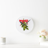 Horloge Ronde mistletoe (Maison)