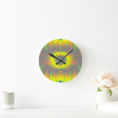 Horloge Ronde Mitose Fractal (Maison)