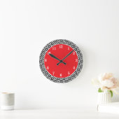 Horloge Ronde Mod Flower Power (Maison)