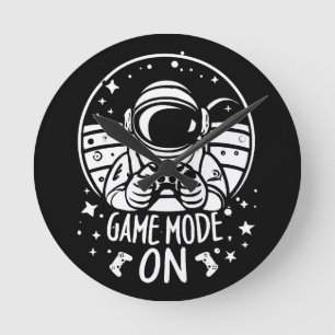 Horloge Ronde Mode de jeu astronaute