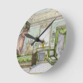 Horloge Ronde Mode de la Renaissance (Angle)