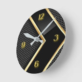 Horloge Ronde Modern art deco (Angle)