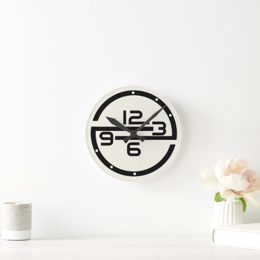 Horloge Ronde Moderne (Maison)