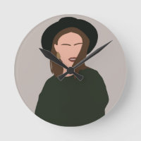 Moderne minimaliste Abstraite fille en Casquette