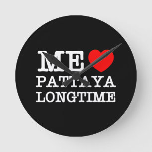 HORLOGE RONDE MOI AIMER PATTAYA DEPUIS LONGTEMPS