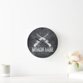Horloge Ronde Molon Labe (Maison)