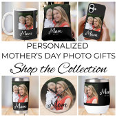 Horloge Ronde Mom Established Modern Script Photo