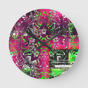 Horloge Ronde Mon Nom N'Est Pas Donna