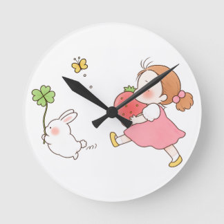 Horloge Ronde Mon voisin Totoro – Esprit forestier fantaisiste
