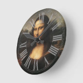 Horloge Ronde Mona Lisa (Angle)
