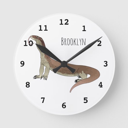 Horloge Ronde Monitor lizard (Recto)