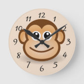 Horloge Ronde Monkey (Recto)