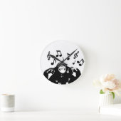 Horloge Ronde monkeymonkey de musique (Maison)