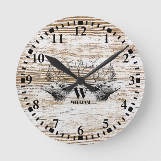 Horloge Ronde Monograme de Woodland (Recto)