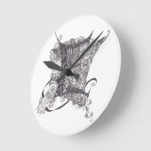 Horloge Ronde Monogramme E (Angle)