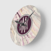 Horloge Ronde monogramme | Flowing (Angle)