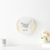 Horloge Ronde Monogramme LJ (Maison)