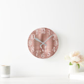 Horloge Ronde Monogramme Rose Parties scintillant or Girl Glam W (Maison)
