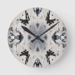 Horloge Ronde Monokaleidoscope graffiti