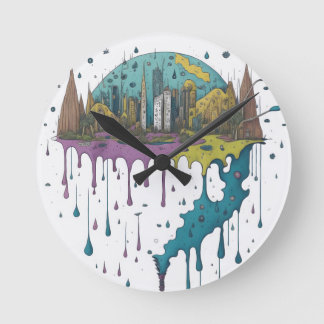 Horloge Ronde Monstre de souris