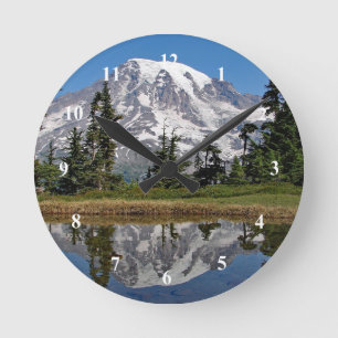 Horloge Ronde Mont Rainier 2 Clock