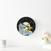 Horloge Ronde Montée au clair de lune (Maison)