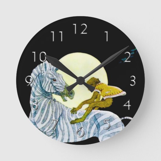 Horloge Ronde Montée au clair de lune (Recto)