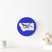 Horloge Ronde Montée de glace Montana (Maison)