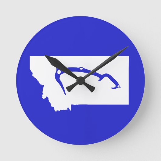 Horloge Ronde Montée de glace Montana (Recto)