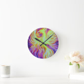 Horloge Ronde Montée d'un Phoenix (Maison)