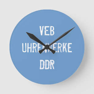 Horloge Ronde Montre de la RDA
