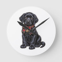 Montre de poche de vacances de Labrador Retriever