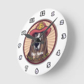 Horloge Ronde Montre de pompier Hounddog (Angle)
