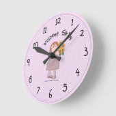 Horloge Ronde Montre de printemps du pays (Angle)