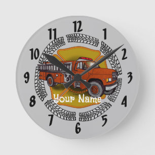 Horloge Ronde Montres pompiers How I Roll