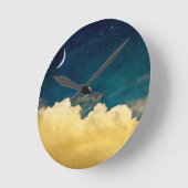 Horloge Ronde Moon and cloudscape (Angle)